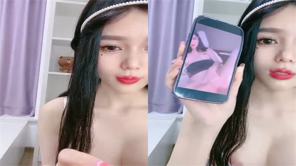 黑丝苗窕大奶骚骚淫声荡语撩骚互动道具玩弄粉逼